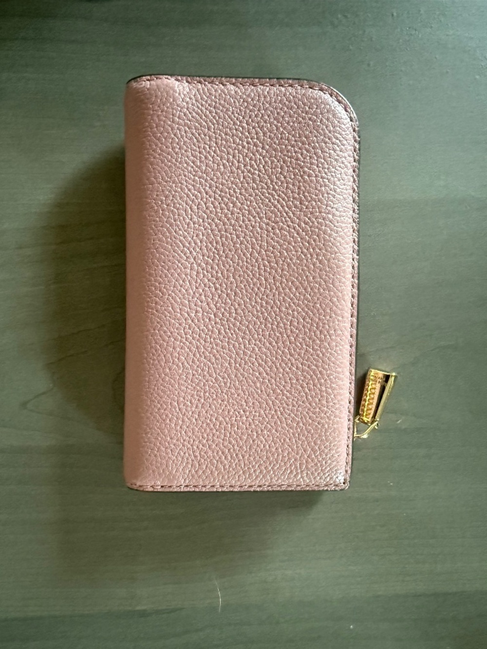Kate Spade Devin Small Compact Pebbled Wallet - Dusk Rose - Picture 2 of 3